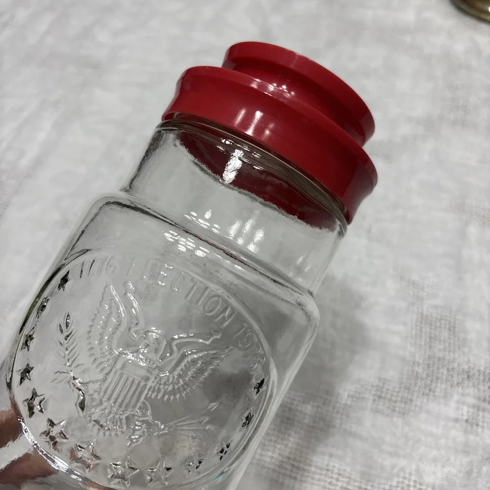 Vintage Maxwell House Bicentennial Jar 1776 Election 1976 Eagle